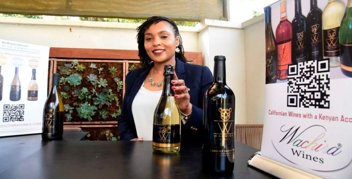 A Kenyan who makes wines in California